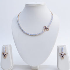 Elegant Necklace Set For Women With Earrings