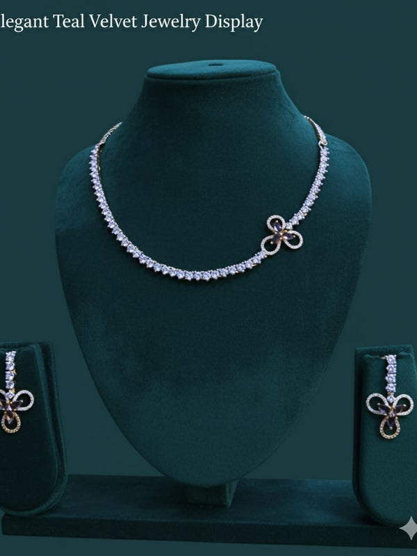 Elegant Necklace Set For Women With Earrings