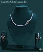 Elegant Necklace Set For Women With Earrings