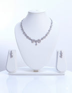 Timeless Charm in White CZ With Earrings / Shine Bright - Shine White