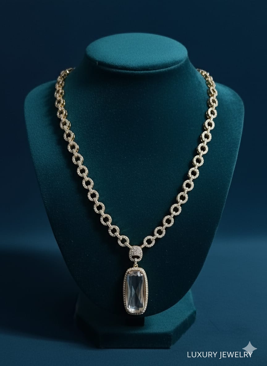 Shine in Radiant Gold / Ideal Gift For Women With Earrings