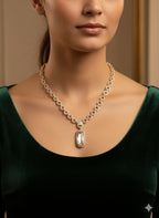 Shine in Radiant Gold / Ideal Gift For Women With Earrings