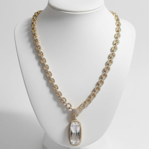 Shine in Radiant Gold / Ideal Gift For Women With Earrings