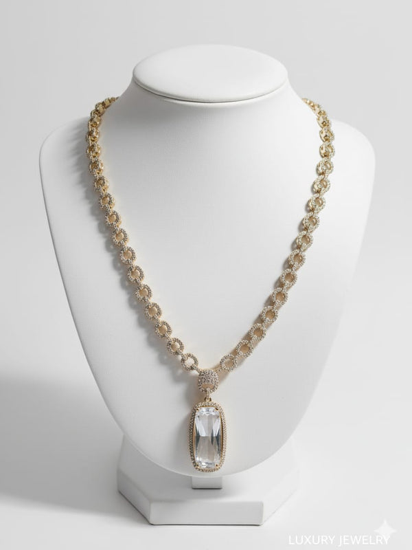 Shine in Radiant Gold / Ideal Gift For Women With Earrings