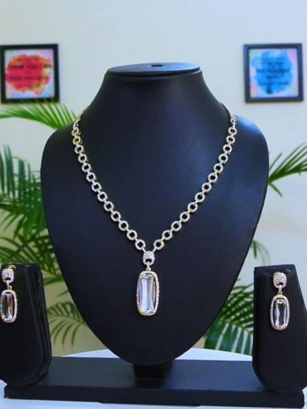 Shine in Radiant Gold / Ideal Gift For Women With Earrings