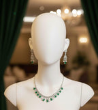 Necklace Set Crafted for Bold Women With Earrings