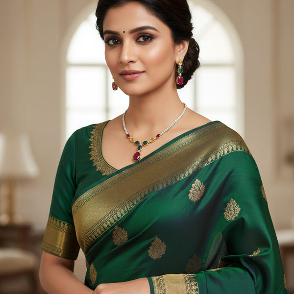 Where Colours Meet Luxury / Multi - Colour Statement Piece With Earrings