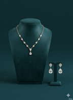 Party Wear Classic Jewellery Set with Earrings