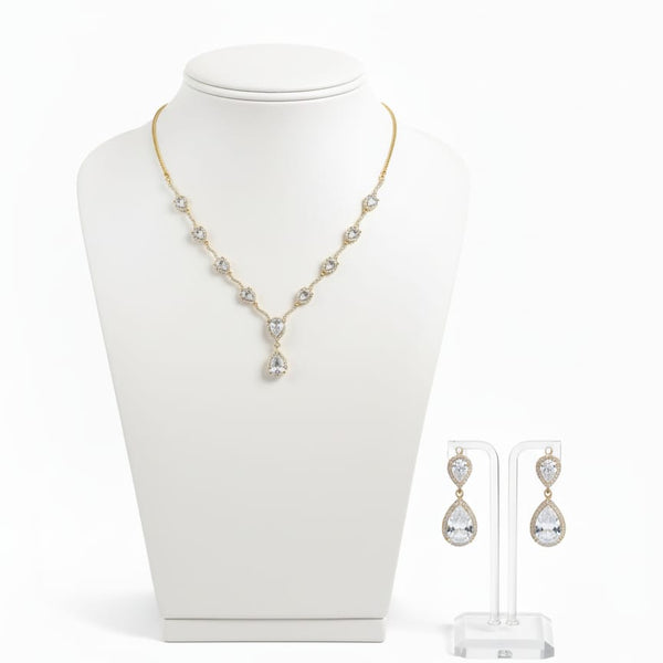 Party Wear Classic Jewellery Set with Earrings