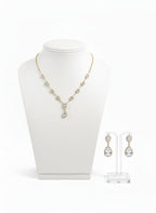 Party Wear Classic Jewellery Set with Earrings