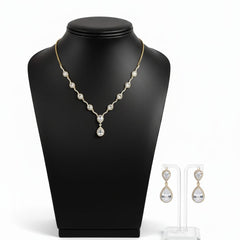 Party Wear Classic Jewellery Set with Earrings