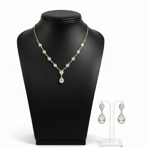Party Wear Classic Jewellery Set with Earrings