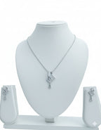 Elegant Pendant Set For Women With Earrings