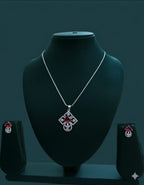 Latest Fashion Pendant set With Earrings