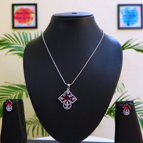 Latest Fashion Pendant set With Earrings