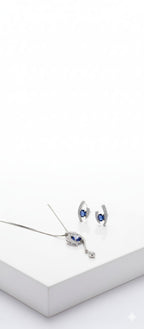 Award Winning Party Wear Pendant Design With Earrings