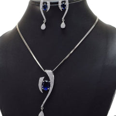 Award Winning Party Wear Pendant Design With Earrings