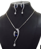 Award Winning Party Wear Pendant Design With Earrings