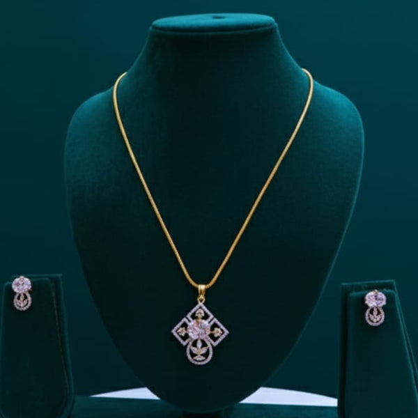 Latest Fashion Pendant set With Earrings
