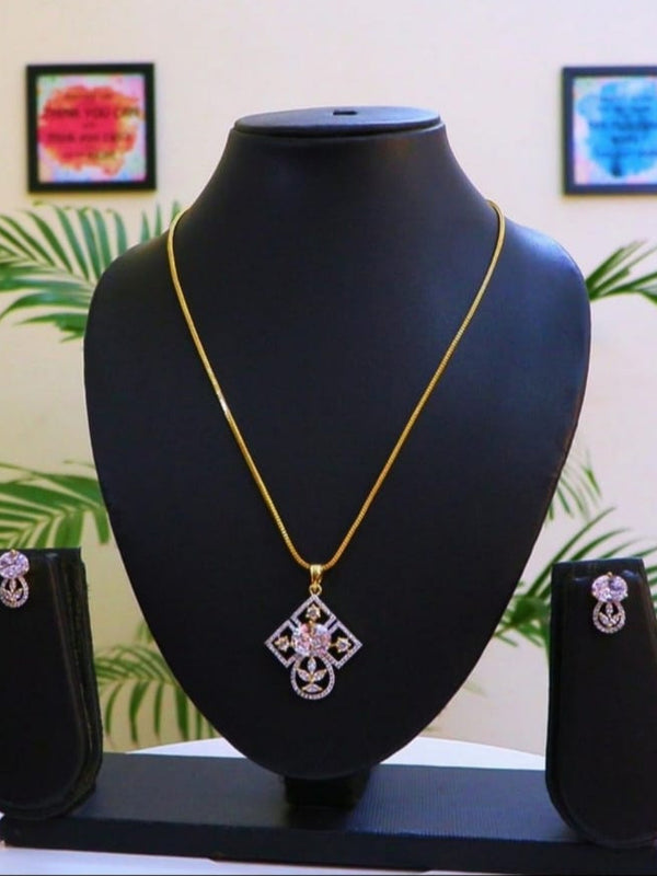 Latest Fashion Pendant set With Earrings