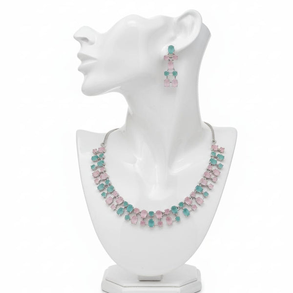 Ringing Jewels Mint and Pink Colour 