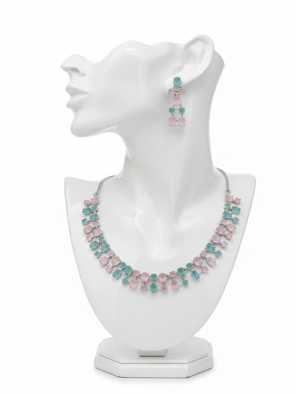 Ringing Jewels Mint and Pink Colour 