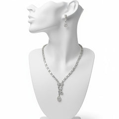 Ringing Jewels Premium Quality White Colour Stones Single Layer 