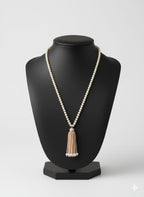 Ringing Jewels Pearl "Moti" Mala With Purple Colour For Women - Highest Selling Product