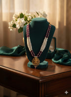 Ringing Jewels A Royal "Temple Mala" with Goddess Pendant