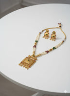 Ringing Jewels "Rajwadi" Necklace Set With Earrings