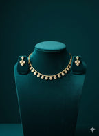 Ringing Jewels "Antique" Premium Quality Necklace Set With Earrings