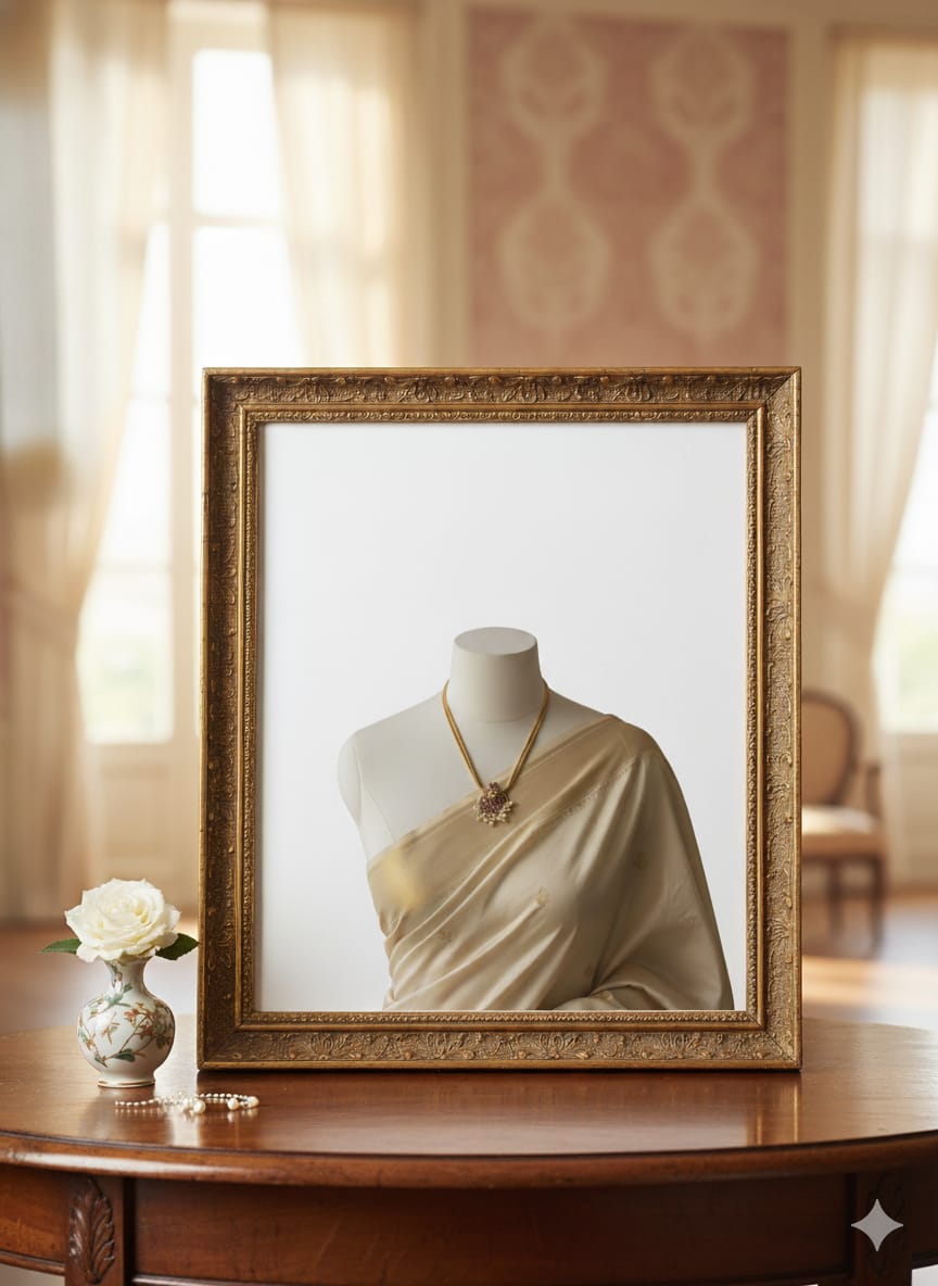 Ringing Jewels "Antique" Gold Finish Necklace Set Premium Quality With Earrings