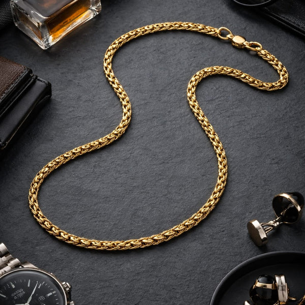 Ringing Jewels Premium Gold-Tone Cuban Link Chain