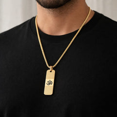 Ringing Jewels Spiritual Om Dotted Signature Pendant