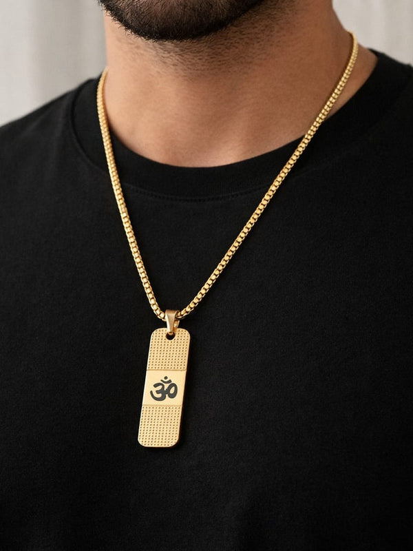 Ringing Jewels Spiritual Om Dotted Signature Pendant